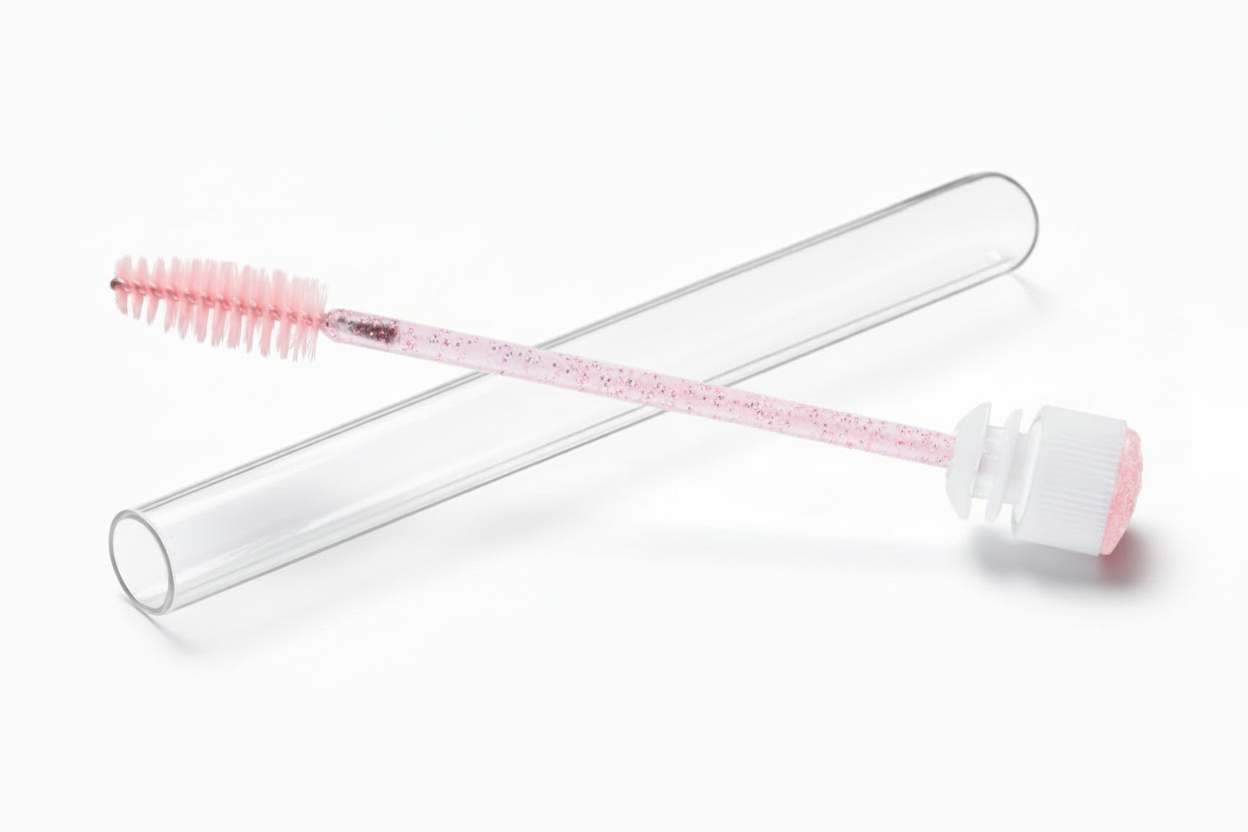HellyBeauty Lash Brush med Beskyttende Tube