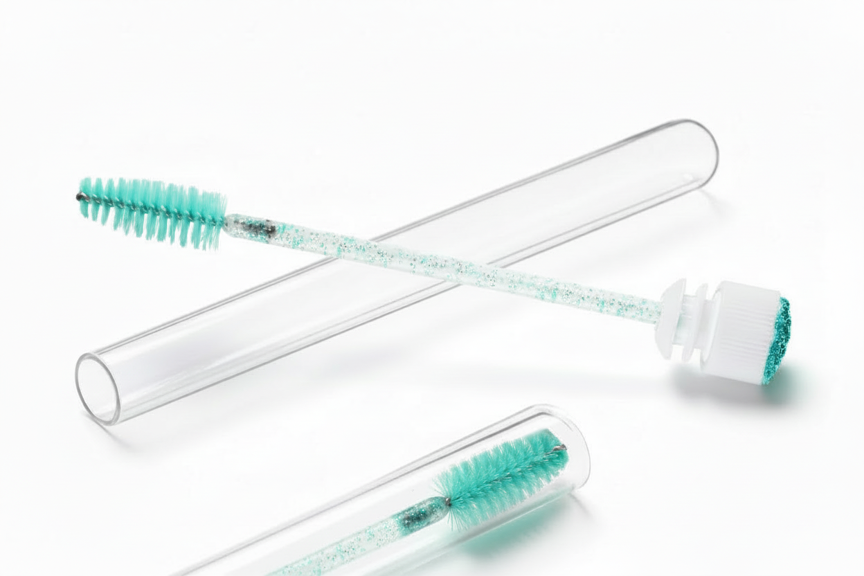 HellyBeauty Lash Brush med Beskyttende Tube